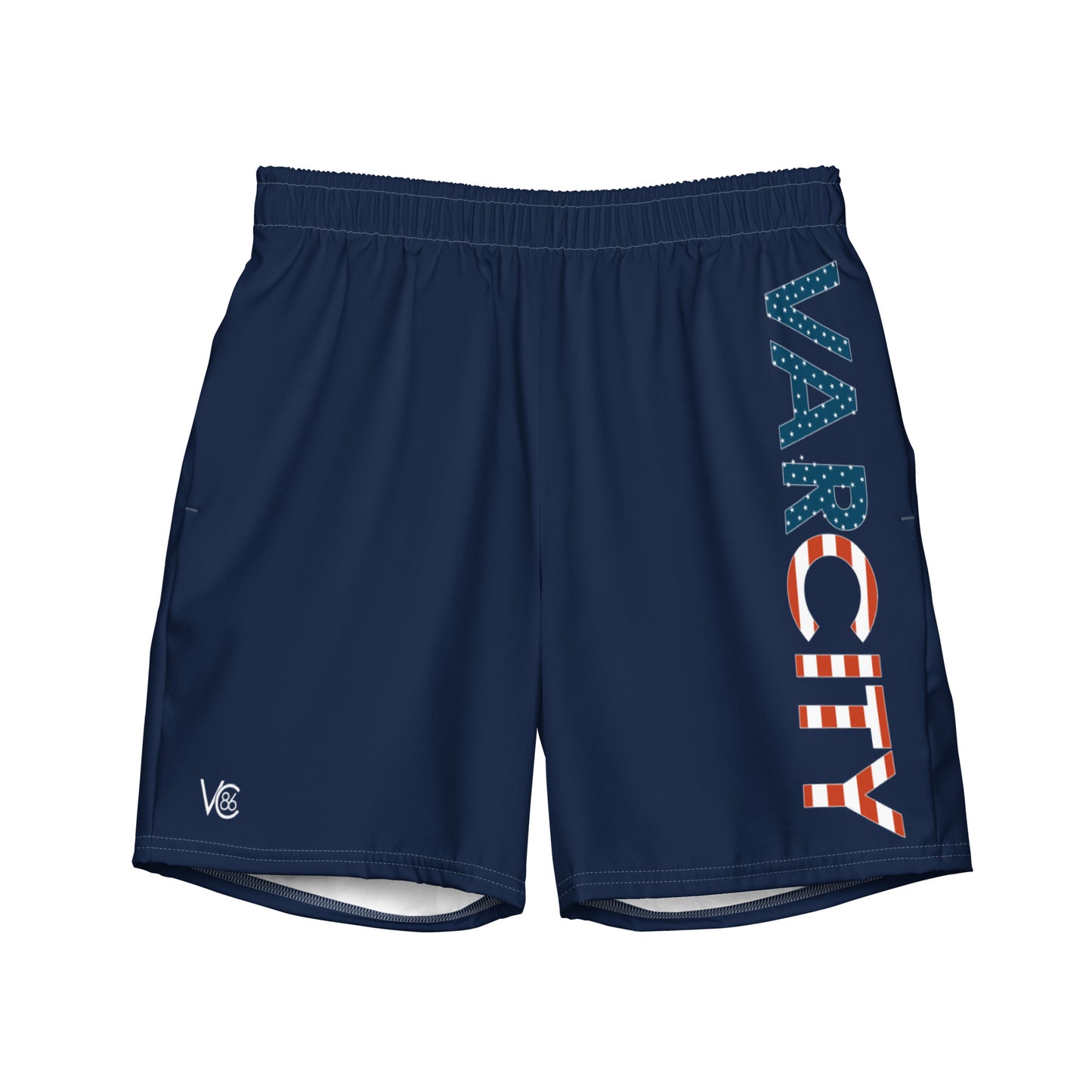 Mens's USA Vert Swim Trunks