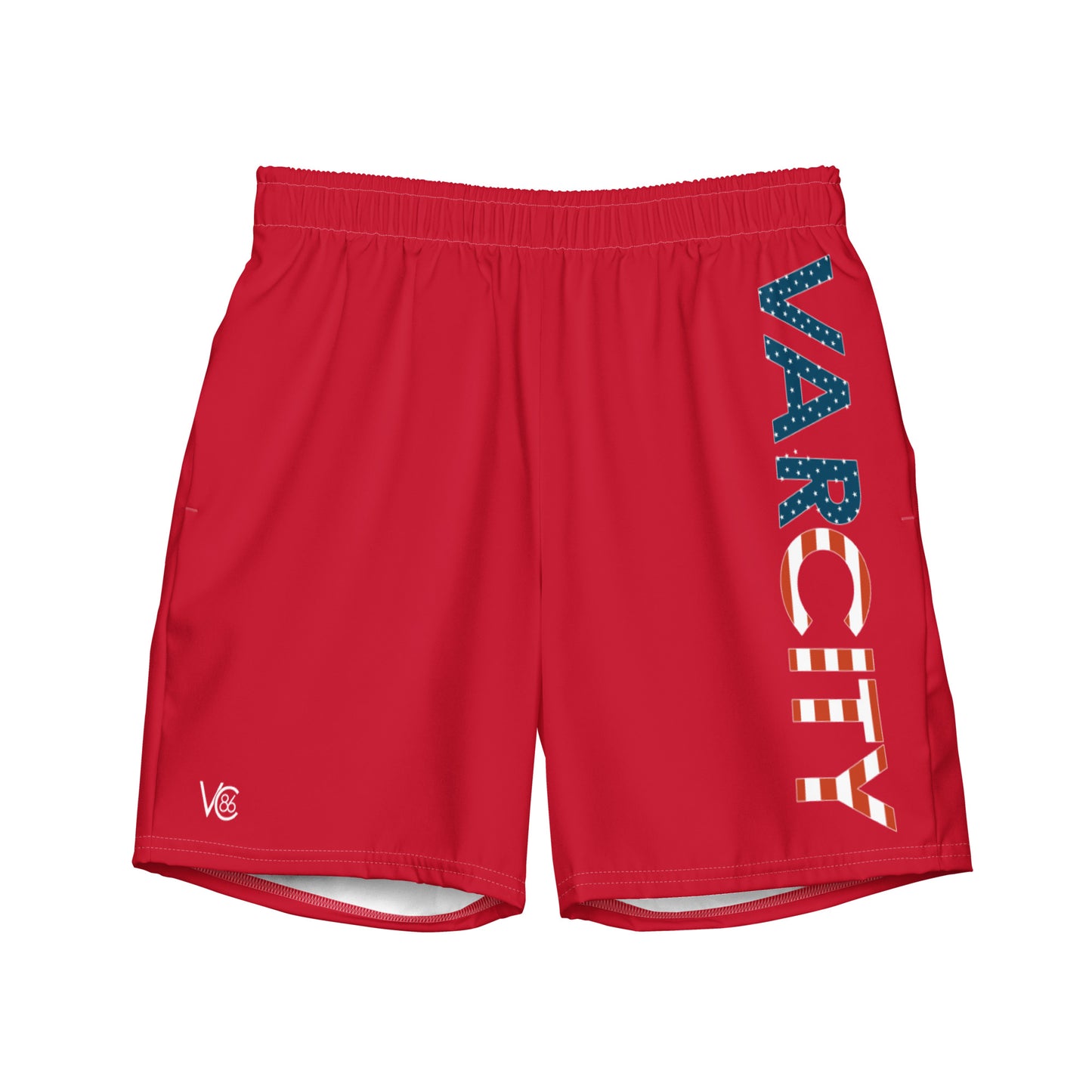 Mens's USA Vert Swim Trunks