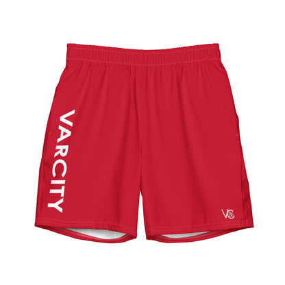 Men's Varcity Brand Swim Trunks