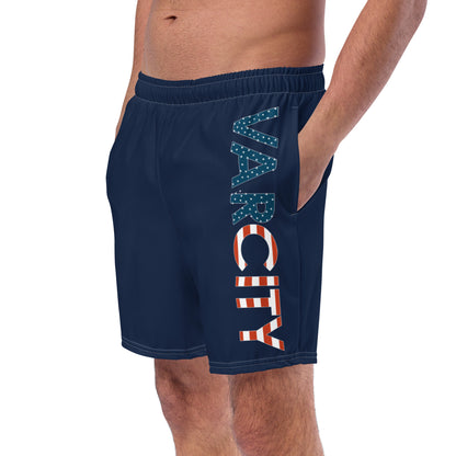 Mens's USA Vert Swim Trunks