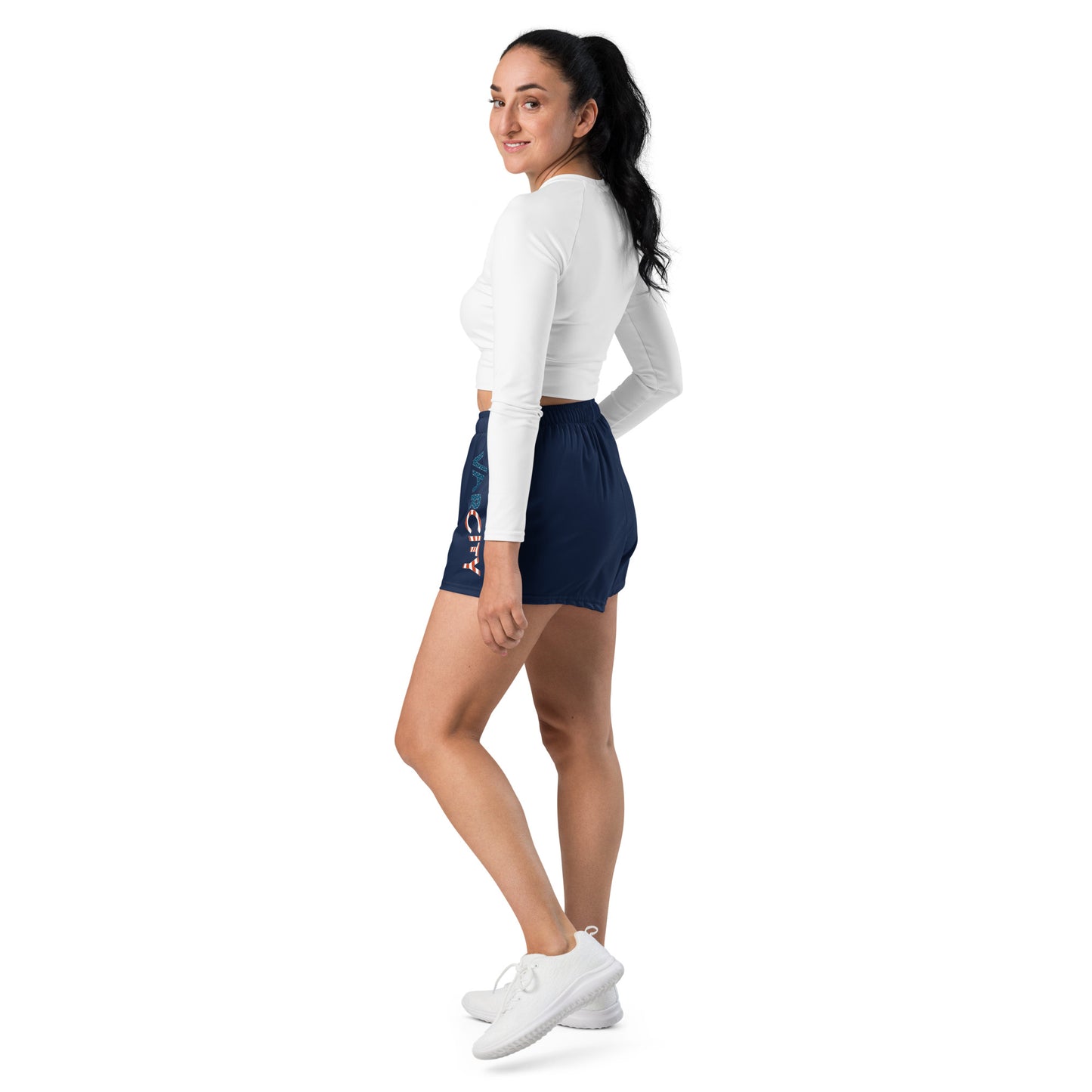 Women's USA Vert Athletic Shorts
