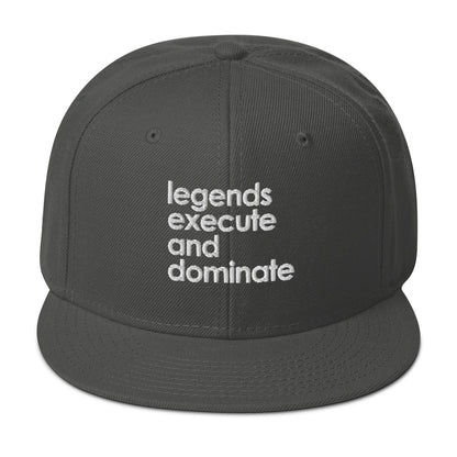 Legends Motto Snapback