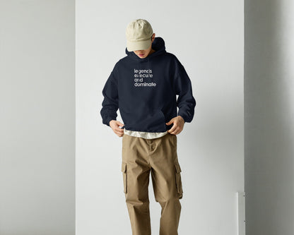 Unisex Legends Motto Hoodie